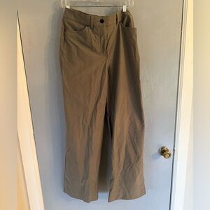 Lululemon Athletica City Sleek 5 Pocket Wide Leg Utilitech Pants